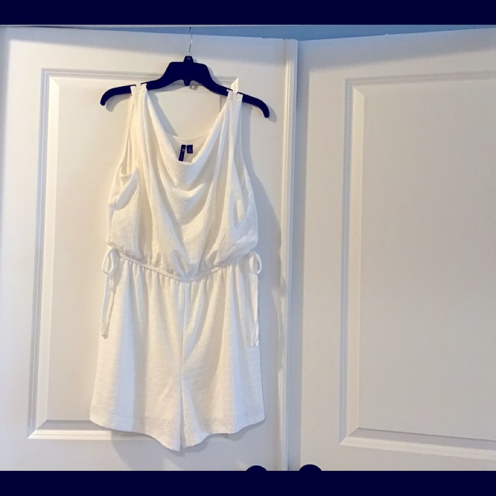 White Romper
